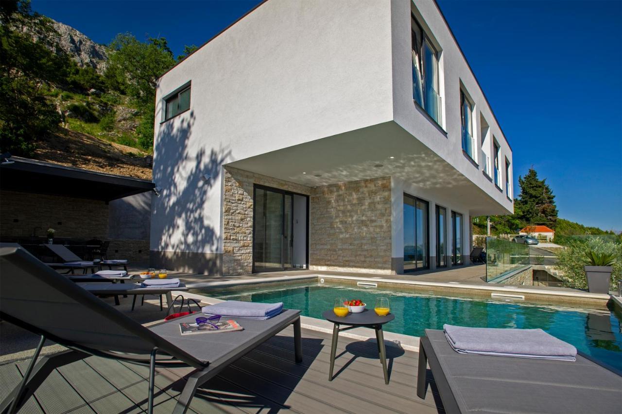 Villa Dispet With Heated Pool, Jacuzzi, Sauna And Cinema Čelina Exterior foto
