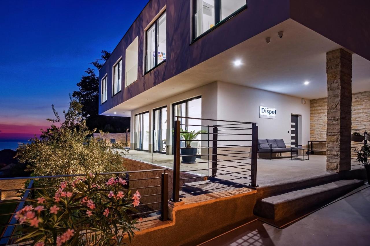Villa Dispet With Heated Pool, Jacuzzi, Sauna And Cinema Čelina Exterior foto